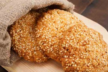 Sesame Seed Cookie Recipe Image